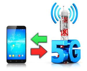 Mobilfunkstandard 5G - Smartphone & Funkturm