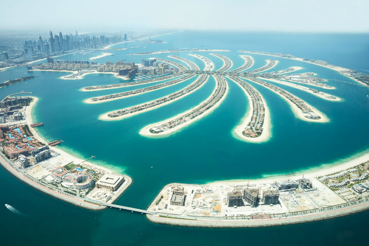 Blick auf Dubai