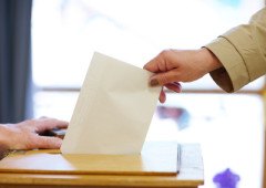 Die CDU/CSU liegt in Umfragen zur Bundestagswahl weiterhin vorn