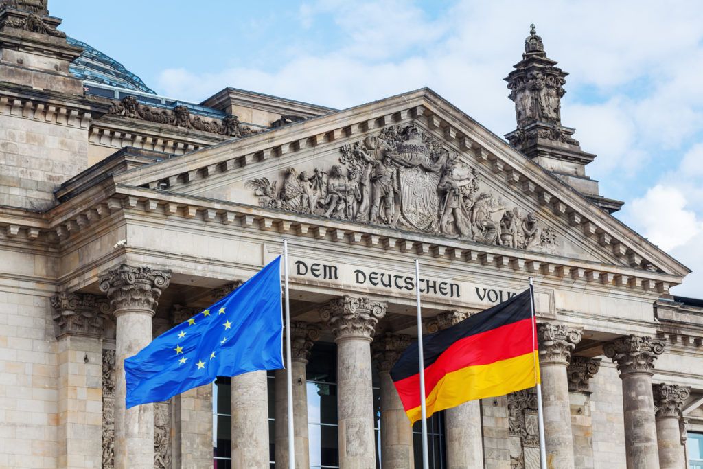 Reichstag in Berlin, Deutschland